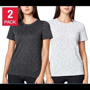 Mondetta Ladies Active Tee Comfort Stretch OdorFree Polygiene Luxury Performance
